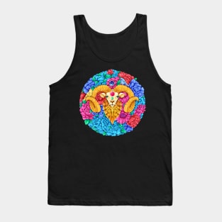 Zodiac Aries Sign Tank Top